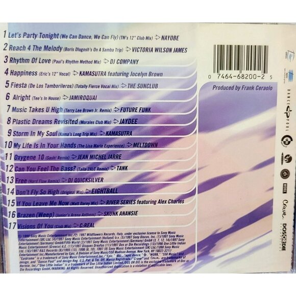 Welcome to the Epidrome CD Various Artists 1997 Electronic Dance Music 37195cd - Picture 2 of 2